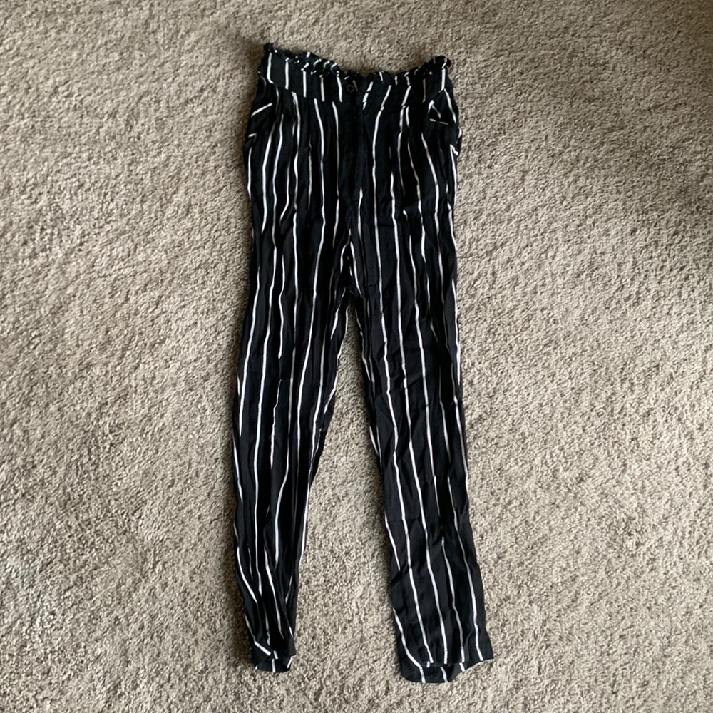 Striped Flowy Pants